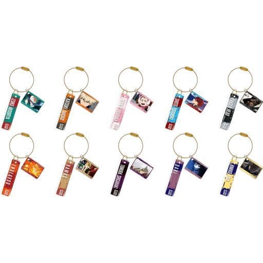 Katsuki Bakugo, etc. My Hero Academia Memorial Acrylic Plate Collection 3rd All 10 Types Set Key Chain [USED]
