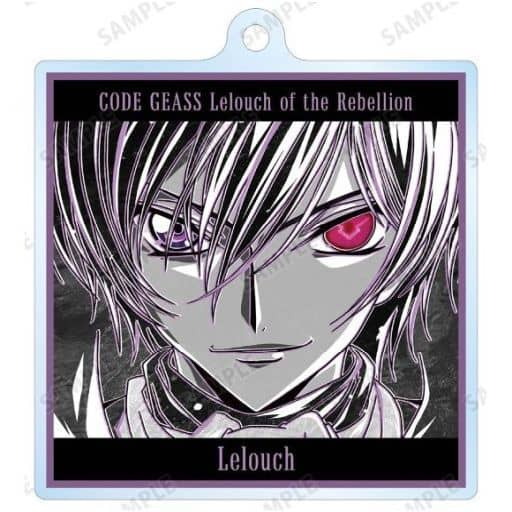 Lelouch Lamperouge Code Geass: Lelouch of the Rebellion Ani-Art Black Label Trading Acrylic Keychain Key Chain [USED]