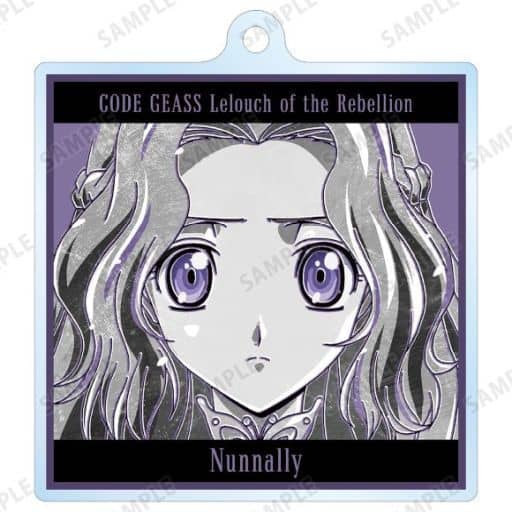 Nunnally Lamperouge Code Geass: Lelouch of the Rebellion Ani-Art Black Label Trading Acrylic Key Chain Key Chain [USED]