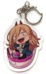 Chainsaw Man Power Trading Acrylic Keychains Tokyo Dome City Attractions The Best Memories Ever Limited Keychains [USED]