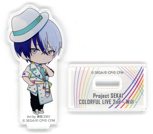 Toya Aoyagi Hatsune Miku: Colorful Stage! Mini Character Acrylic Stand Collection C Colorful Live 2nd: Will Limited Acrylic Stands [USED]