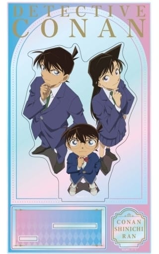 Conan Edogawa Shinichi Kudo Mori Ran Detective Conan Aurora Acrylic Stand Acrylic Stand [USED]