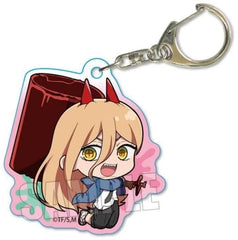 Chainsaw Man Power Action Series Acrylic Keychain Keychains [USED]