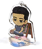 Hyakunosuke Ogata Golden Kamuy Japanese Style Cafe Trading Acrylic Stand Key Chain animate cafe Stand Hareza Ikebukuro Limited Key Chain [USED]