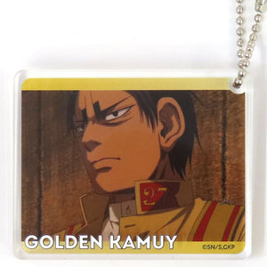 Ensign Koito Golden Kamuy CoLotta Trading Acrylic Plate Key Chain animate Cafe Stand Hareza Ikebukuro Japanese Cafe Limited Key Chain [USED]