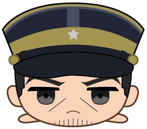 Sergeant Tsukishima Golden Kamuy Gororin Mascot Key Chain [USED]