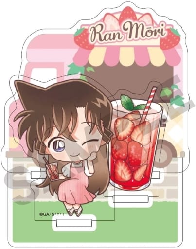 Mori Ran Detective Conan Charapeko Drink Ver. Diorama Acrylic Stand Acrylic Stand [USED]