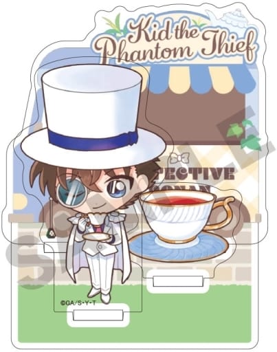 Kid the Phantom Thief Detective Conan Charapeko Drink Ver. Diorama Acrylic Stand Acrylic Stand [USED]