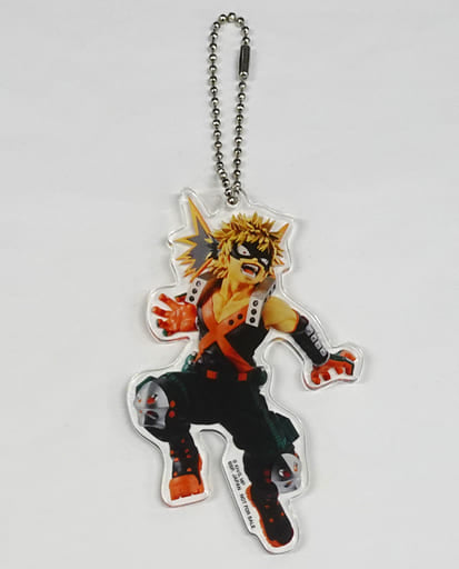 Katsuki Bakugo My Hero Academia Limited Acrylic Keychain Tokyo Comic Con 2019 Limited BPnavi Member Registration Benefits Key Chain [USED]