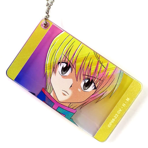 Kurapika Hunter x Hunter Ani Art Clear Label Trading Square Acrylic Key Chain Part 2 Ani-Art animate Fair in 2022 Winter Limited Key Chain [USED]