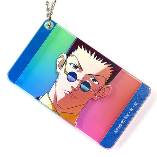 Leorio Paladiknight Hunter x Hunter Ani Art Clear Label Trading Square Acrylic Key Chain Part 2 Ani-Art animate Fair in 2022 Winter Limited Key Chain [USED]