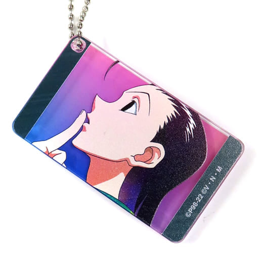 Illumi Zoldyck Hunter x Hunter Ani-Art Clear Label Trading Square Acrylic Key Chain Part 2 Ani-Art animate Fair in 2022 Winter Limited Key Chain [USED]