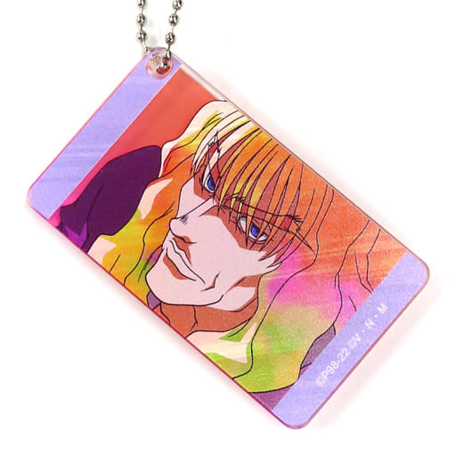 Silva Zoldyck Hunter x Hunter Ani Art Clear Label Trading Square Acrylic Key Chain Part 2 Ani-Art animate Fair in 2022 Winter Limited Key Chain [USED]