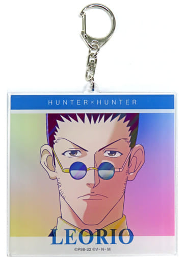 Leorio Paladiknight Hunter x Hunter Ani Art Clear Label Big Acrylic Key Chain Part 2 Ani-Art animate Fair in 2022 Winter Limited Key Chain [USED]