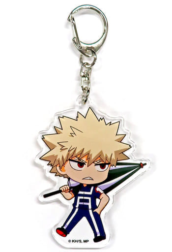 My Hero Academia Katsuki Bakugo Trading Acrylic Keychain Lagunasia Training Camp Spring Exclusive Keychains [USED]