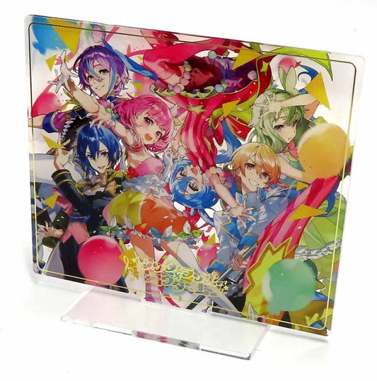 Wonderlands X Showtime Hatsune Miku: Colorful Stage! Acrylic Plate CD Wonderlands x Showtime SEKAI ALBUM Vol.1 First Press Limited Edition with Bonus Goods Acrylic Stands [USED]