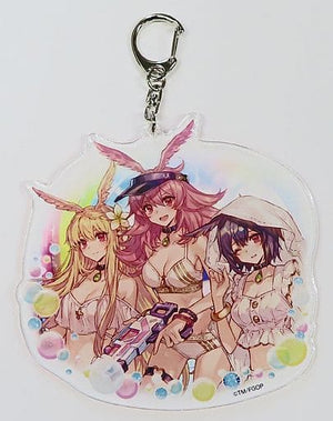 Lancer/Valkyrie Fate/Grand Order Chokoan Newly Drawn Illustrations Big Acrylic Charm Suijou no Otometachi Set C96 Limited Charm [USED]