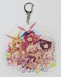 Lancer/Valkyrie Fate/Grand Order Chokoan Newly Drawn Illustrations Big Acrylic Charm Suijou no Otometachi Set C96 Limited Charm [USED]