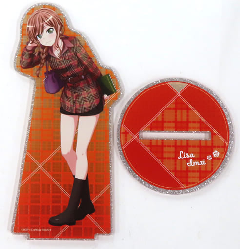 Lisa Imai BanG Dream! Girls Band Party! Kirarin Acrylic Stand Autumn Ver. Autumn Fair Exclusive Acrylic Stand [USED]