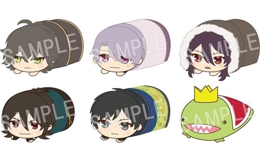 Toson Shimazaki, etc. Bungou to Alchemist Mochikororin Plush Mascot Vol.2 All 6 Types Set Plush Toys [USED]