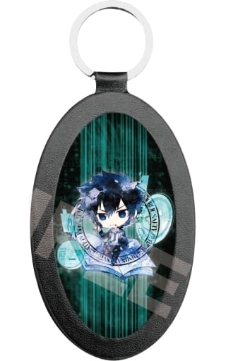 Shinya Kougami 01 Psycho-Pass Charaderu Art Leather Key Chain Key Chain [USED]