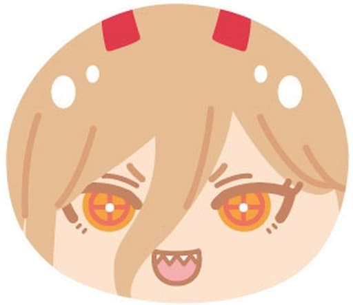 Chainsaw Man Power Omanjuu Niginigi Mascot Plush [USED]