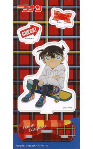 Conan Edogawa Check Detective Conan Acrylic Stand Acrylic Stand [USED]
