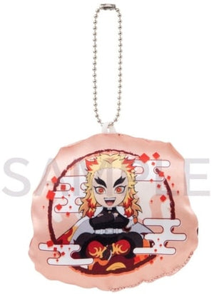 Kyojuro Rengoku Demon Slayer: Kimetsu no Yaiba Chokonto Nokkari Mini Character Cushion Charm Charm [USED]