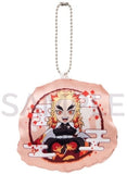 Kyojuro Rengoku Demon Slayer: Kimetsu no Yaiba Chokonto Nokkari Mini Character Cushion Charm Charm [USED]