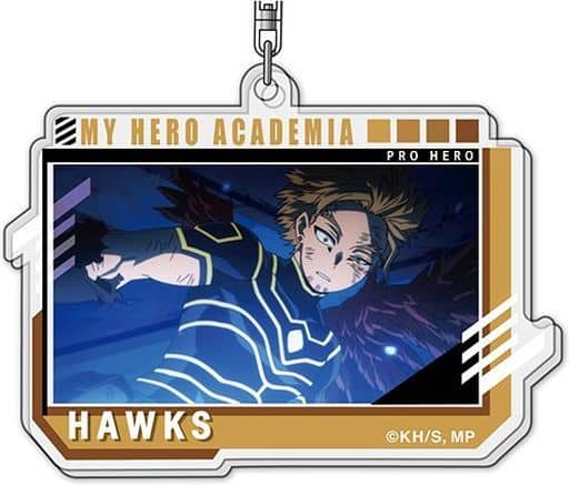 Hawks My Hero Academia Big Decofla Acrylic Key Chain Vol.2 Key Chain [USED]