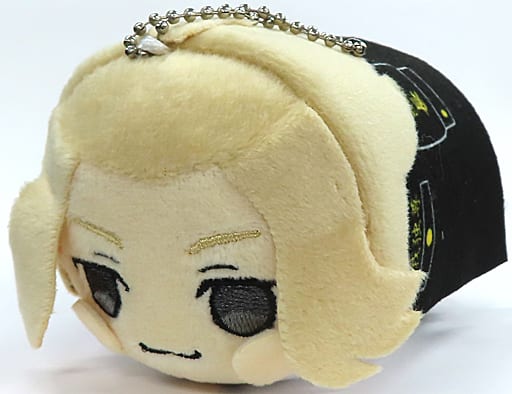 Manjiro Sano Mikey Tokyo Revengers Kujimate Kujigurumi Cylindrical Mascot Prize E-2 Key Chain [USED]