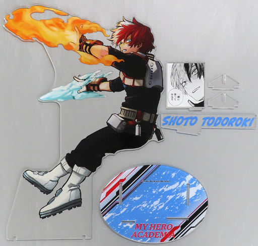 My Hero Academia Shoto Todoroki Acrylic GIGA Figure Jump Characters Store Limited Acrylic Stands [USED]