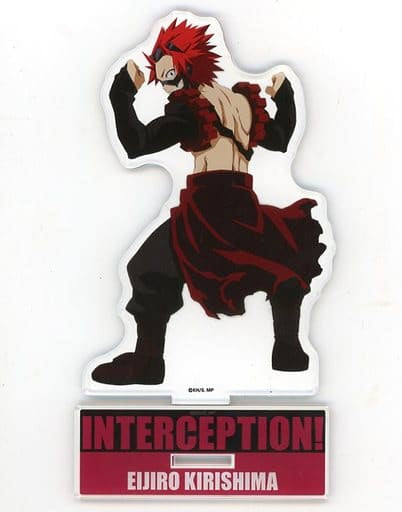 My Hero Academia Eijirou Kirishima Acrylic Stand Interception! PLUS ULTRA SQUARE at Shinsaibashi OPA Exclusive Acrylic Stands [USED]