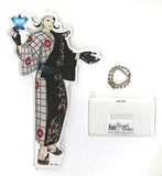 Alter Ego/Doman Ashiya Asagao-Patterned Yukata Curse Fate/Grand Order Pickup Character Acrylic Mascot Winter Party 2022-2023 Limited Key Chain [USED]