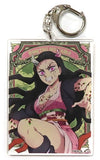 Nezuko Kamado World Tour Screening Demon Slayer: Kimetsu no Yaiba To the Swordsmith Village- Acrylic Key Chain World Tour Newly Drown Illustration Theater Limited Key Ring [USED]