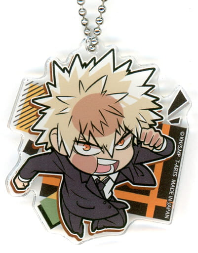 My Hero Academia Katsuki Bakugo Pita! Deformed Suit Acrylic Keychain TOHO animation STORE Limited Keychains [USED]