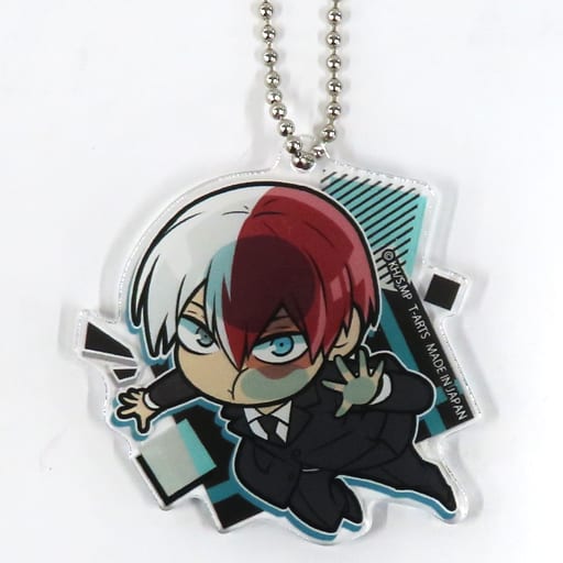 My Hero Academia Shoto Todoroki Pita! Deformed Suit Acrylic Keychain TOHO animation STORE Limited Keychains [USED]
