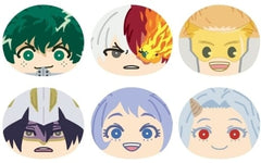 Izuku Midoriya, etc. My Hero Academia Omanjuu Niginigi Mascot 3 Abox All 6 Types Set Key Ring [USED]