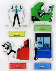 Chainsaw Man Denji & Others Acrylic Stand NAMCO Campaign Limited All 4 Types Set Acrylic Stands [USED]