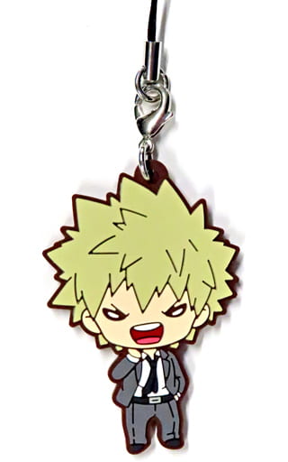 Katsuki Bakugo My Hero Academia Nitotan Suit Rubber Mascot TOHO animation STORE Limited Key Chain [USED]