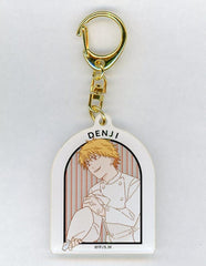 Chainsaw Man Denji Acrylic Keychain Chainsaw Man Cafe Limited Keychains [USED]