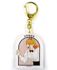 Chainsaw Man Power Acrylic Keychain Chainsaw Man Cafe Limited Keychains [USED]