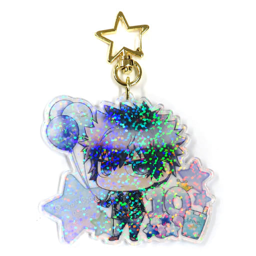 Shinya Kougami Birthday 2022Ver. Psycho-Pass Hologram Acrylic Key Chain Key Chain [USED]