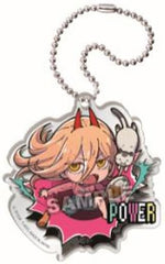 Chainsaw Man Power Buchimas! Daily Life Acrylic Keychain Keychains [USED]
