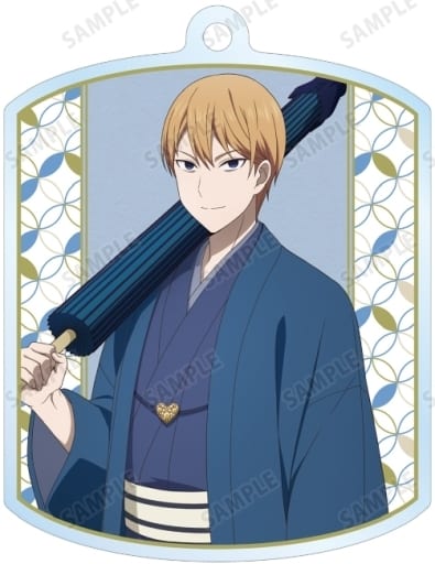 Miyuki Shirogane B Kaguya-sama: Love is War - The First Kiss That Never Ends Newly Drawn Illustration Trading Acrylic Key Chains Furisode & Kimono Ver. Key Chain [USED]