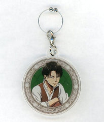 Levi Ackerman Attack on Titan Glass Marker Tokyo Station Pop-Up Store Limited Key Chain [USED]