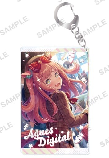 Agnes Digital Umamusume: Pretty Derby Cararium Acrylic Key Chain Vol.2 Key Chain [USED]