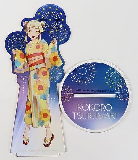 Kokoro Tsurumaki BanG Dream! Girls Band Party! Acrylic Stand Exciting Summer Festival! 2022 Exclusive Acrylic Stand [USED]