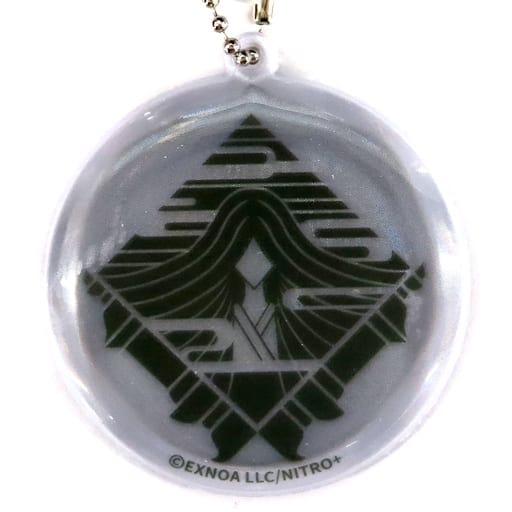 Nikkari Aoe Touken Ranbu ONLINE Touken Danshi Crest Reflector Hajimari no Bousai Set Custom Item La Pita Limited Key Chain [USED]