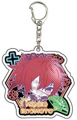 Mineo Enomoto Color x Malice Graph Art Illustration Acrylic Key Chain 04 Neon Ver. Key Chain [USED]
